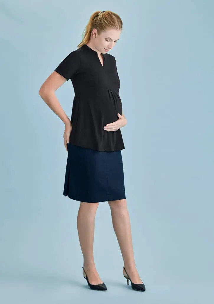 Biz Collection Cool Stretch Women's Maternity Skirt RGS307L Biz Collection